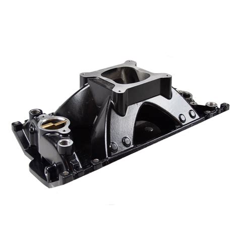 Speedmaster Open Plenum Intake Manifold Chev 350 Vortec HiRise Black