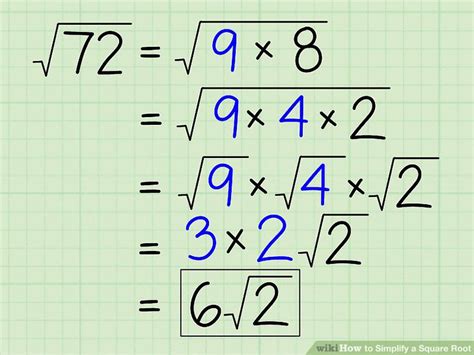 4 Ways To Simplify A Square Root Wikihow