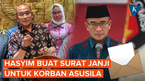 Dkpp Ungkap Surat Perjanjian Hasyim Ke Korban Asusila Karena Tak Bisa