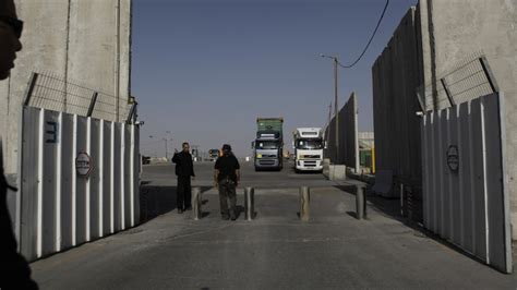 Kerem Shalom Crossing To Reopen Sunday The Times Of Israel