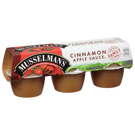 Musselman S Cinnamon Apple Sauce Shop Canned And Dried Food At H E B