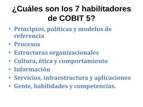 Pdf Los Cinco Principios De Cobit Los Cinco Principios De Cobit