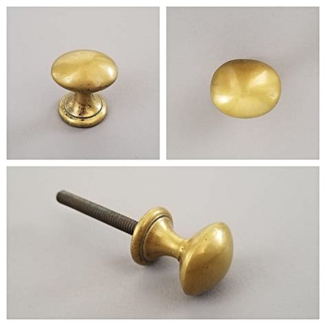 Plain Oval Knob A56 Optimum Brasses