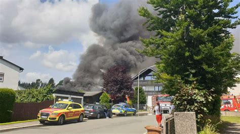 Hof Oberfranken Recyclinganlage Geht In Flammen Auf Polizei Ermittelt