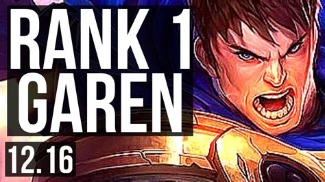 GAREN Vs AATROX TOP Rank 1 Garen 3 1 5 1 3M Mastery 500 Games