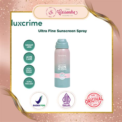 Luxcrime Ultra Fine Sun Screen Spary Spf Pa Ml Shopee Malaysia