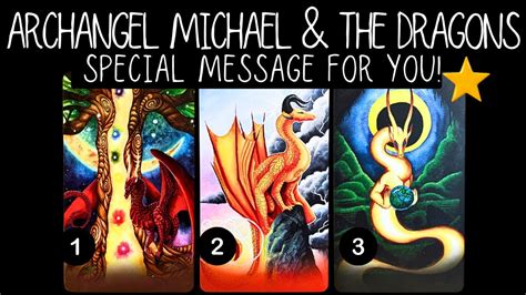 A Special Message From Archangel Michael The Dragons Pick A Card