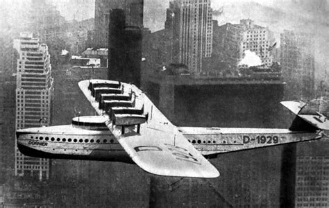 Dornier Do X Flying Boat Over New York In Nnep November