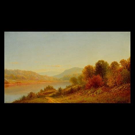 Autumn River Landscape By Charles Wilson Knapp On Artnet