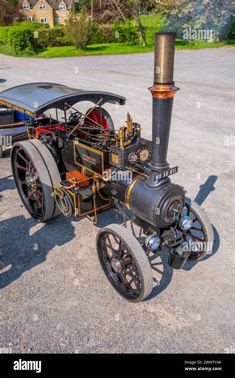 steam engine cotswolds gloucestershire england uk Stock Photo - Alamy