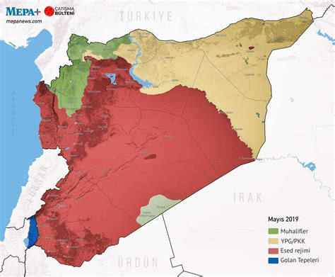 Suriye Son Durum Haritas Eyl L Stratejik Ortak