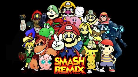 Smash Remix Super Smash Bros Rom Hack N64 Game Youtube