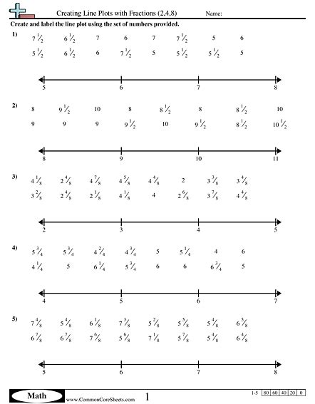 Line Plot Worksheets | Free - Distance Learning, worksheets and ...