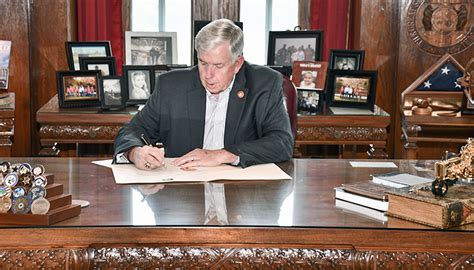 Three Individuals Receive Pardons In August From Governor Parson