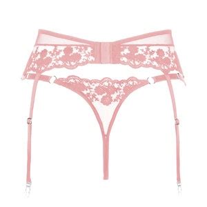 Pink Lace Bra Mesh Open Cup Bralette Handmane Lingerie Lingerie For