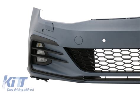 Front Bumper Suitable For VW Golf VII 7 2013 2017 With LED Headlights