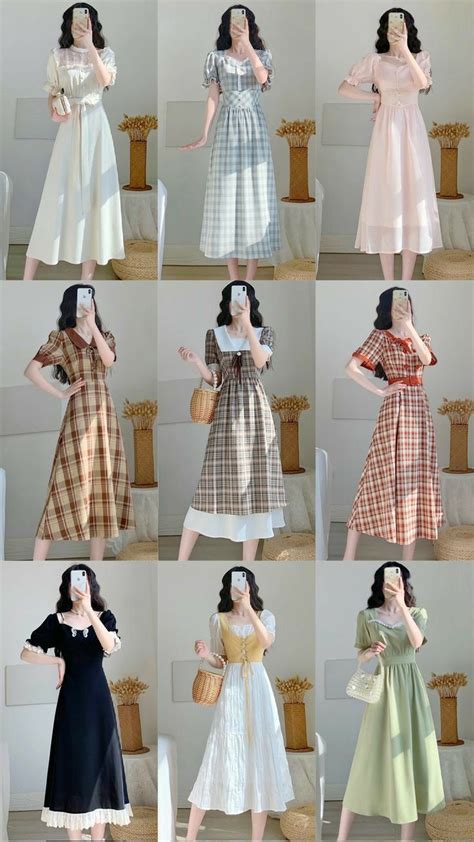 Pin By M Ngoodgirl On Style Old Fashion Dresses Korean Fashion