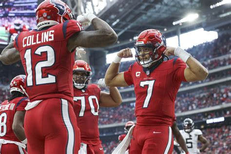 Houston Texans Receiver Nico Collins Named To Pff All Improved Team