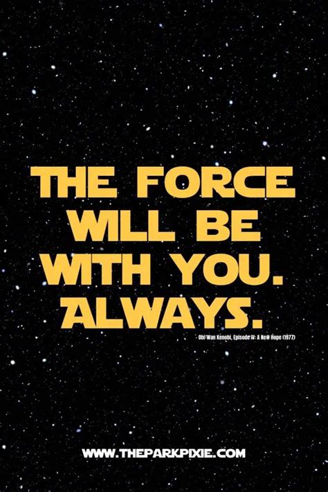 Best Star Wars Quotes To Share On Social Media The Park Pixie