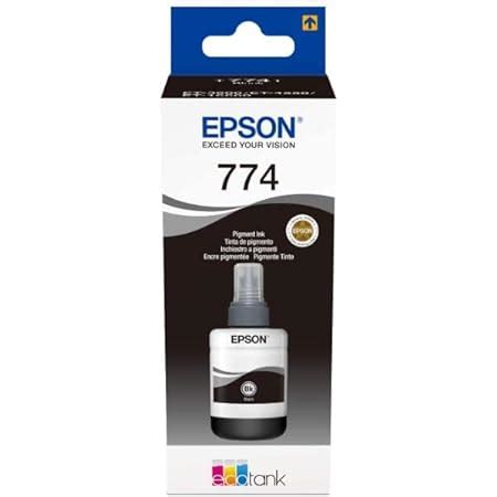 Epson 664 EcoTank Noir Bouteille D Encre D Origine L300 L355 L555 ET