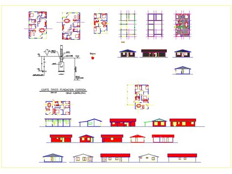 Vivienda Unifamiliar En AutoCAD Descargar CAD 1 47 MB Bibliocad