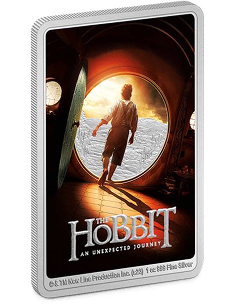 LE HOBBIT Un Voyage Inattendu 1 Oz Silver Coin 2 Niue 2023