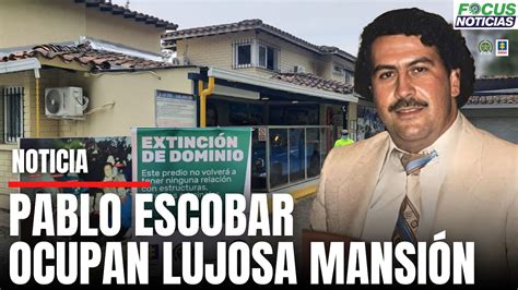 Atenci N Pablo Escobar Fiscal A Ocupa Lujosa Mansi N En Medell N El