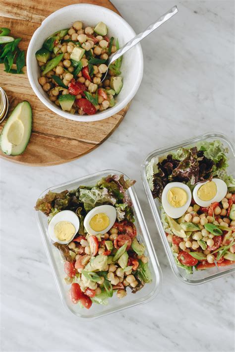 Salade De Pois Chiches Avocat Et Oeufs Motive Nutrition