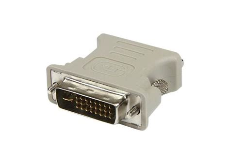 StarTech.com DVI to VGA Cable Adapter - Black - M/F - DVI to VGA ...