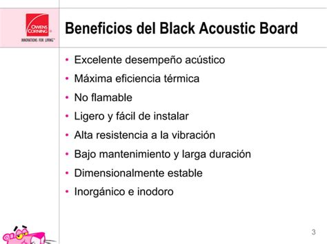 Black Acoustic Board PPT