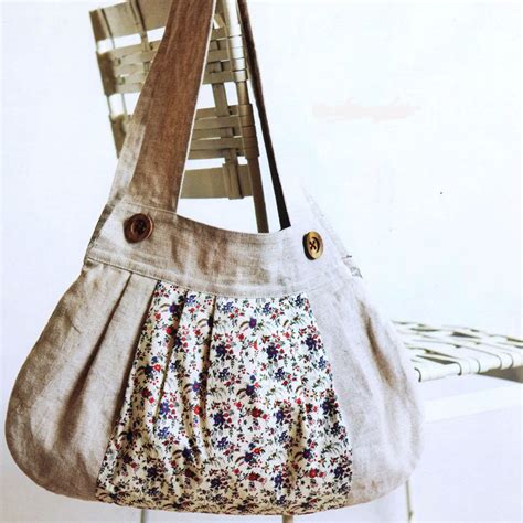 Tutoriel sac plissé en lin et liberty Marie Claire