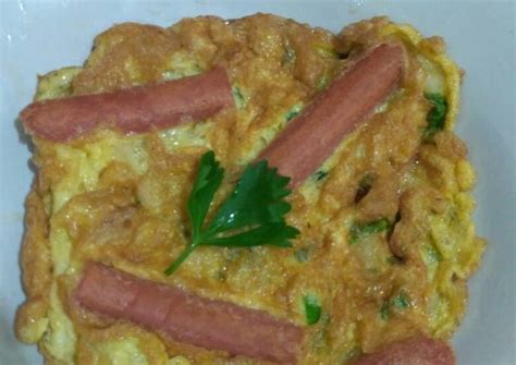 Resep Omelet Sosis Oleh Bik Ini Cookpad