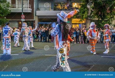 Participants at the Carnival in Buenos Aires Argentina Editorial Image ...