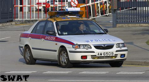 香港警務處 Am 6509 機場警區 Hong Kong Police Force Mazda 626 Swathk Flickr