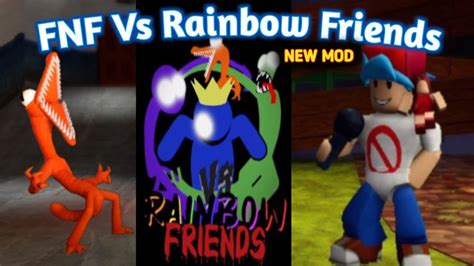 Friday Night Funkin Vs Rainbow Friends Full Week Roblox Fnf Mod I