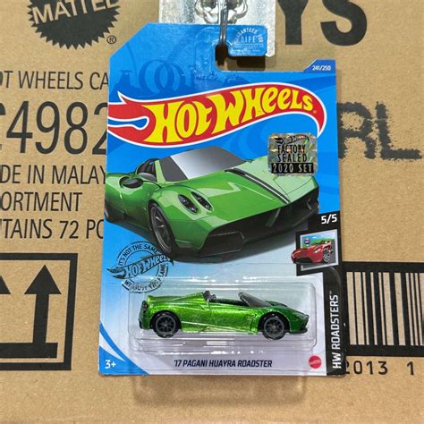 Ducstore Xe Mô Hình Ghg21 Hot Wheels 17 Pagani Huayra Roadster Super