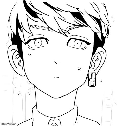 Takashi Mitsuya In Tokyo Revengers Coloring Page