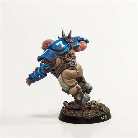 Warhammer Blood Bowl Ogre By Geckopainter Putty Paint