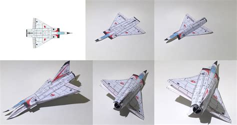 4d Paper Airplane Model Template Model Template Jet Aircraft In 2024 Paper Airplane Models