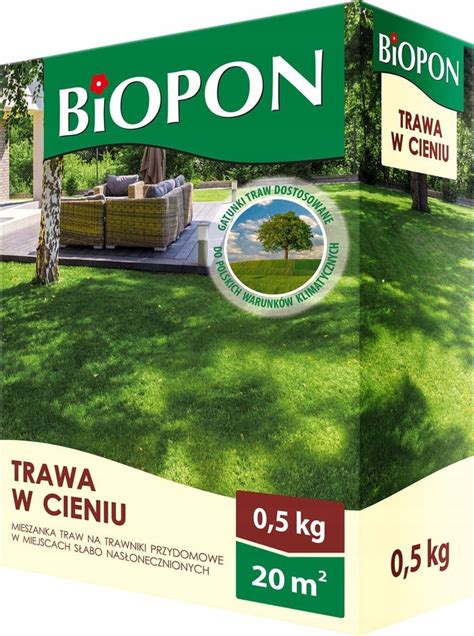 Biopon Mieszanka Trawa W Cieniu 0 5 Kg Trawa W Cieniu 0 5kg Biopon