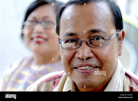 Man On Belakang Padang Riau Islands Indonesia Stock Photo Alamy