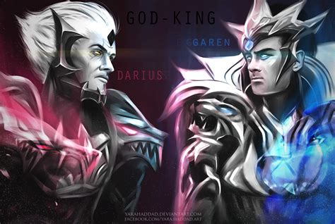 Darius Vs Garen Poster