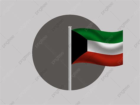 Kuwait National Day Vector Art Png Kuwait National Flag Vector