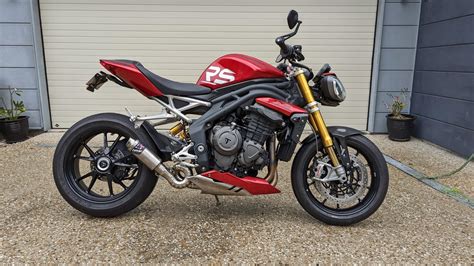 New Exhaust 1200 Rs Speed Triple R Triumph