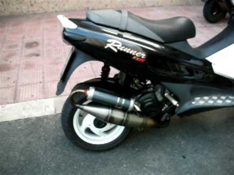 Gilera Runner 180 2T FXR Malossi MHR Avi YouTube