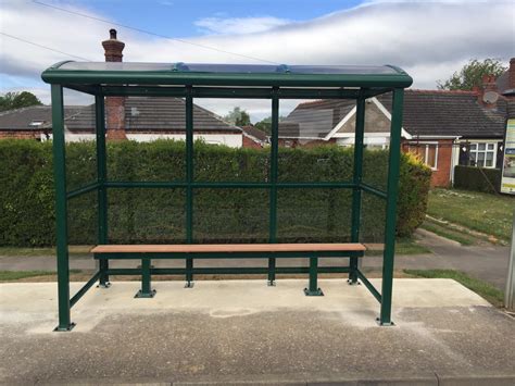 Heritage Bus Shelter Full End Panels Ace Shelters