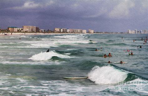 Busy Day In The Surf Photograph By Deborah Benoit Fine Art America