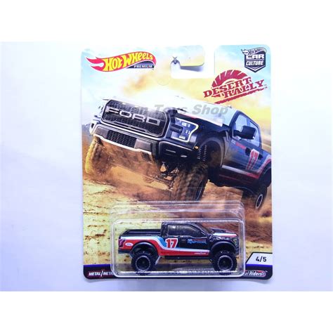 Jual Hot Wheels Desert Rally 17 Ford F 150 Raptor Shopee Indonesia