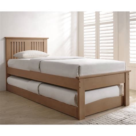 Flintshire Furniture Halkyn Oak Guest Bed Big Brand Beds