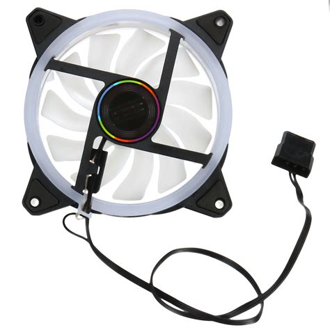 Mm Led Cooling Fan Rgb Dc V Pin Brushless Cooler For Diy Computer